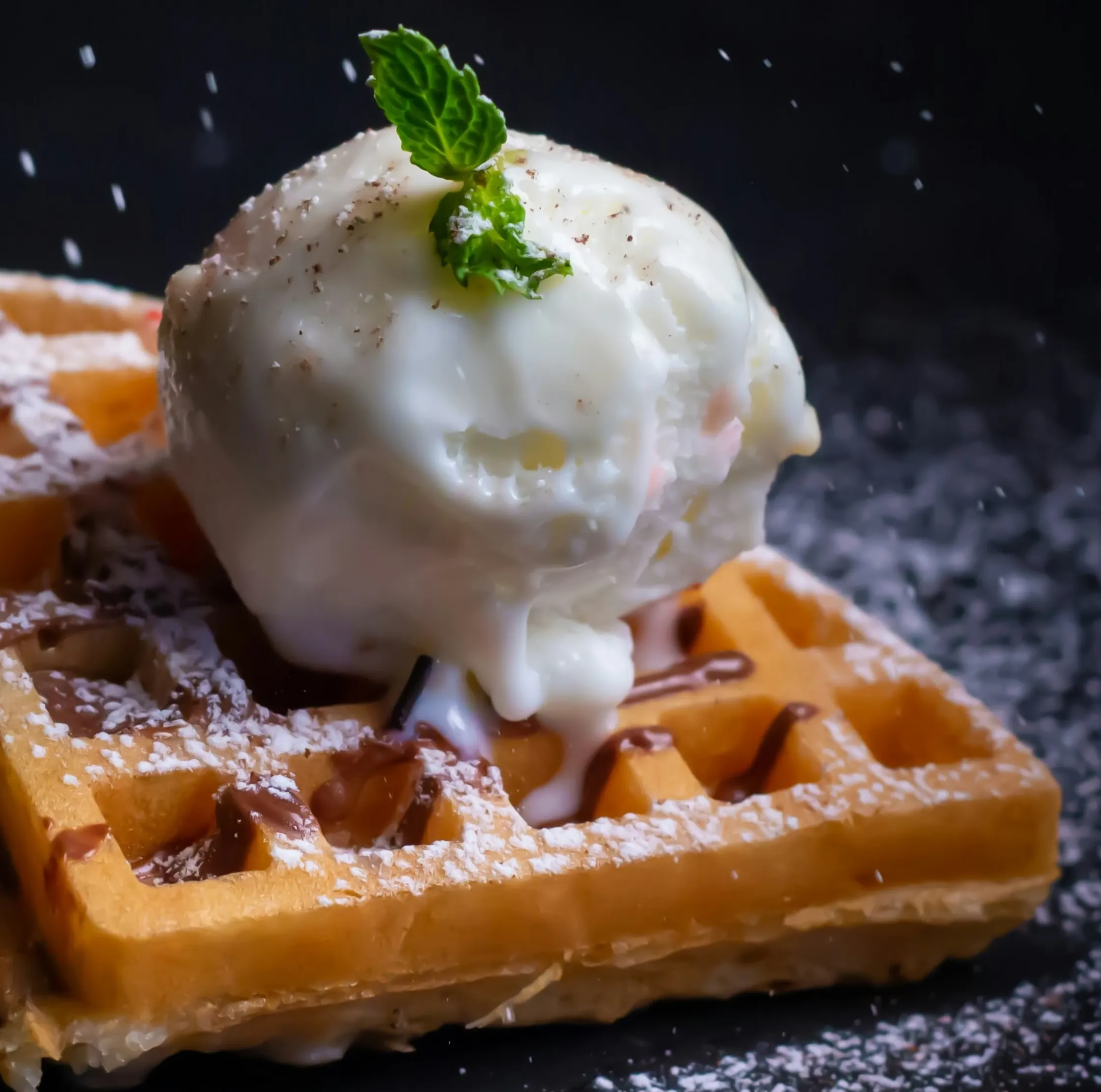 Best cookie monster waffle in Calgary, AB
