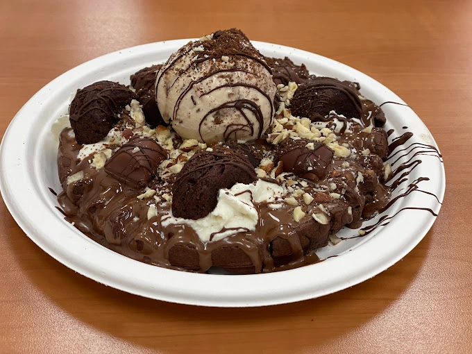 Best Cookie Monster Waffle in Calgary, AB